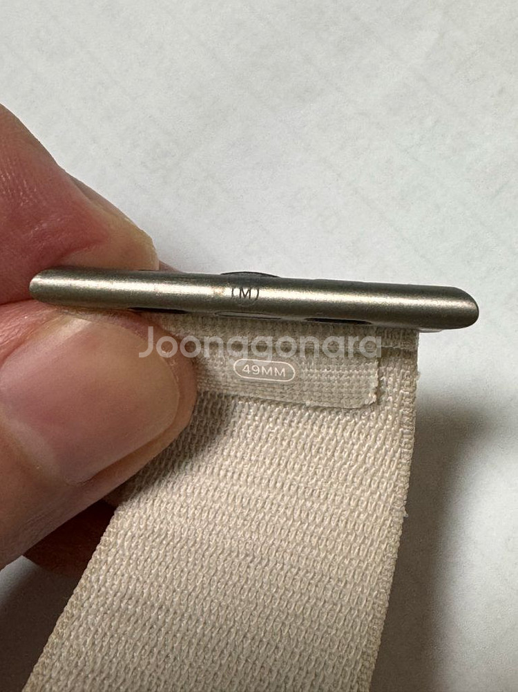 애플 정품 애플워치 스트랩 알파인 루프 49mm M 사이즈--3