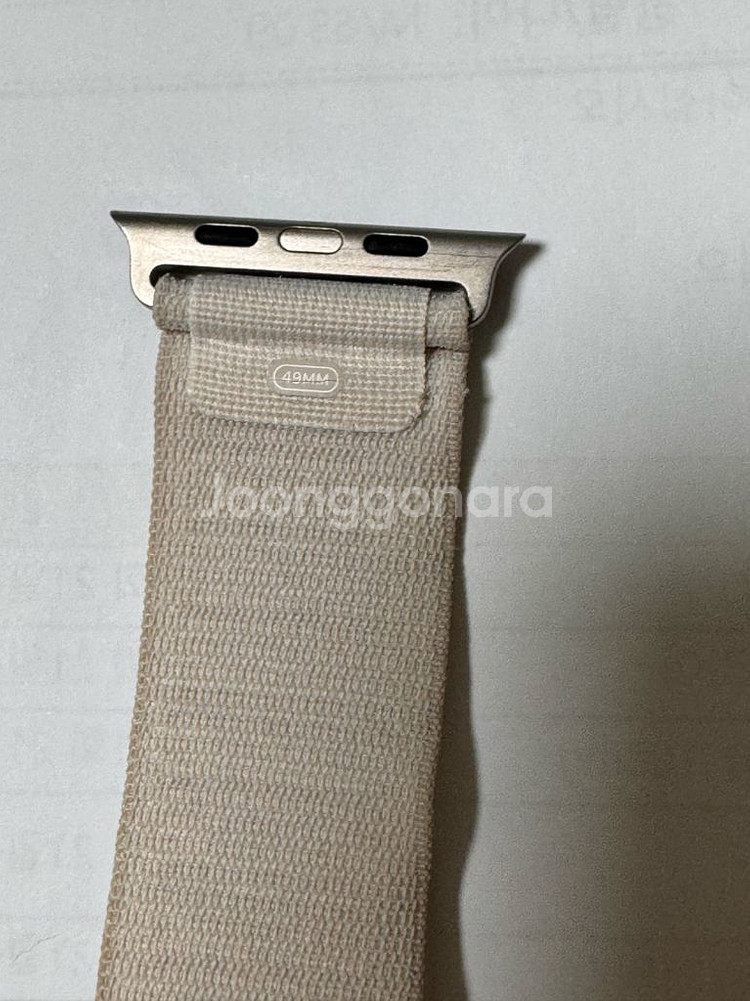 애플 정품 애플워치 스트랩 알파인 루프 49mm M 사이즈--2