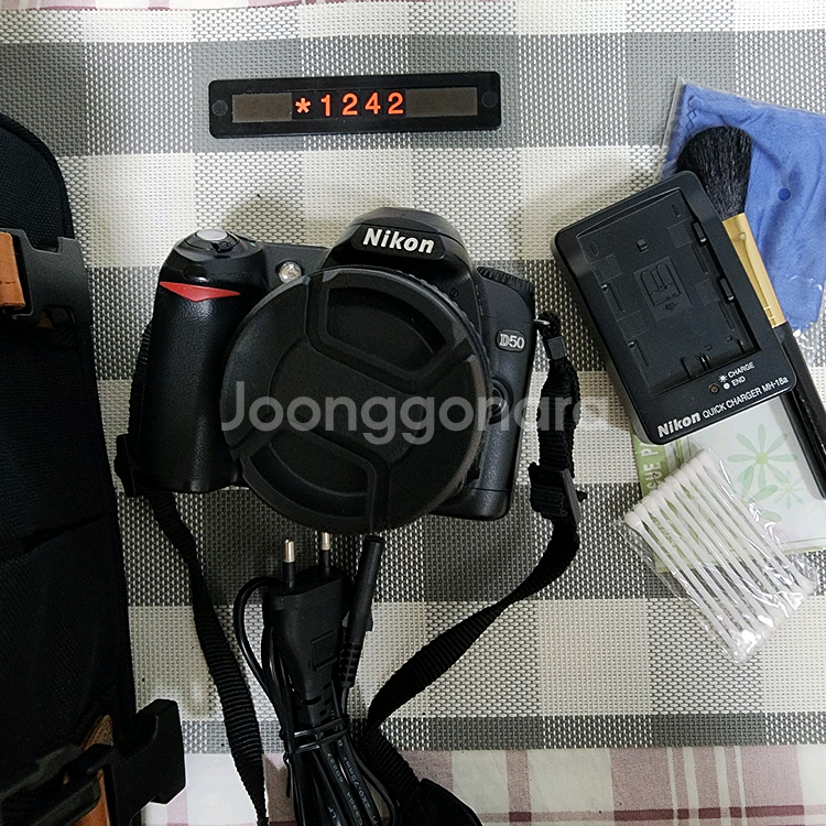 니콘 D50 디지털카메라 28-80 줌렌즈 가방 세트--7