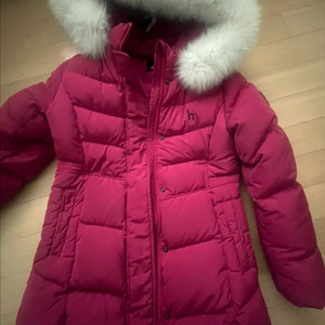 여아 헤지스 패딩점퍼 140