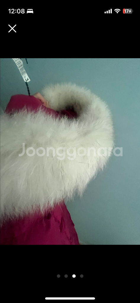 여아 헤지스 패딩점퍼 140--2