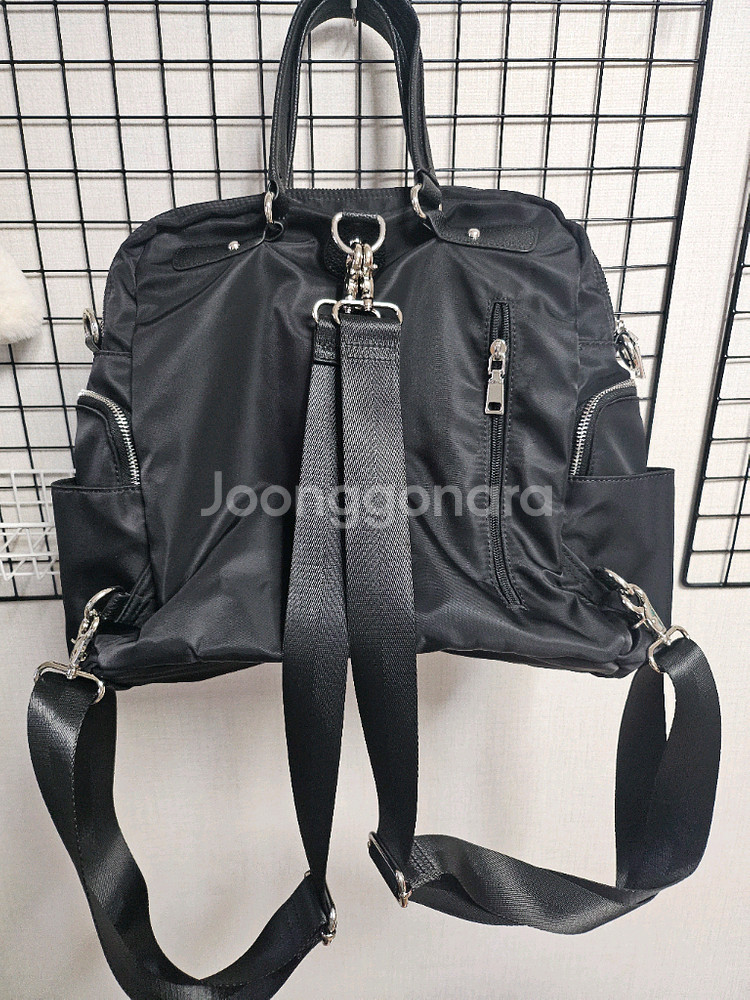 프라다 나일론 백팩--3