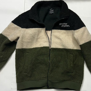 그루브라임 뽀글이 후리스 자켓 L