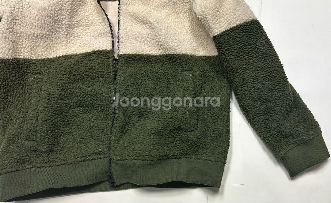 그루브라임 뽀글이 후리스 자켓 L--2