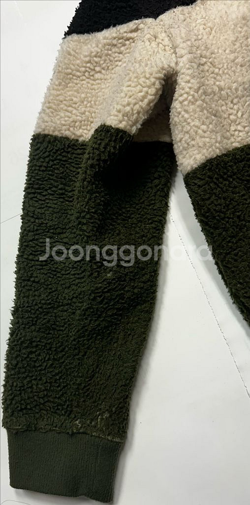 그루브라임 뽀글이 후리스 자켓 L--3