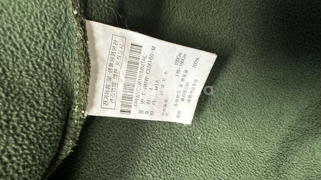 그루브라임 뽀글이 후리스 자켓 L--5