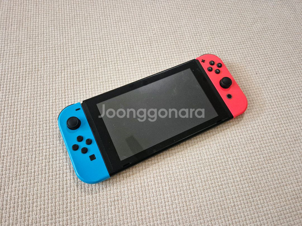 닌텐도스위치 2017버전 박스(액정필름,정품파우치)--2