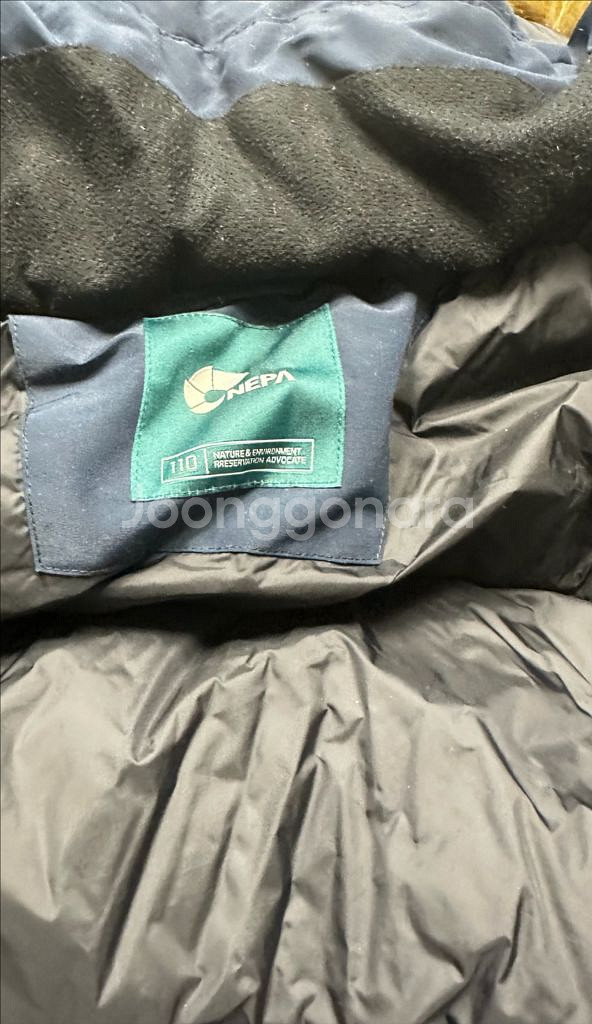 네파 EXPLORER 숏패딩 110--2