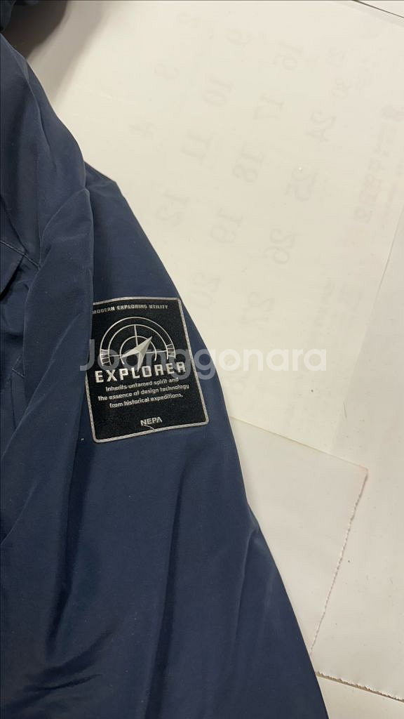 네파 EXPLORER 숏패딩 110--1