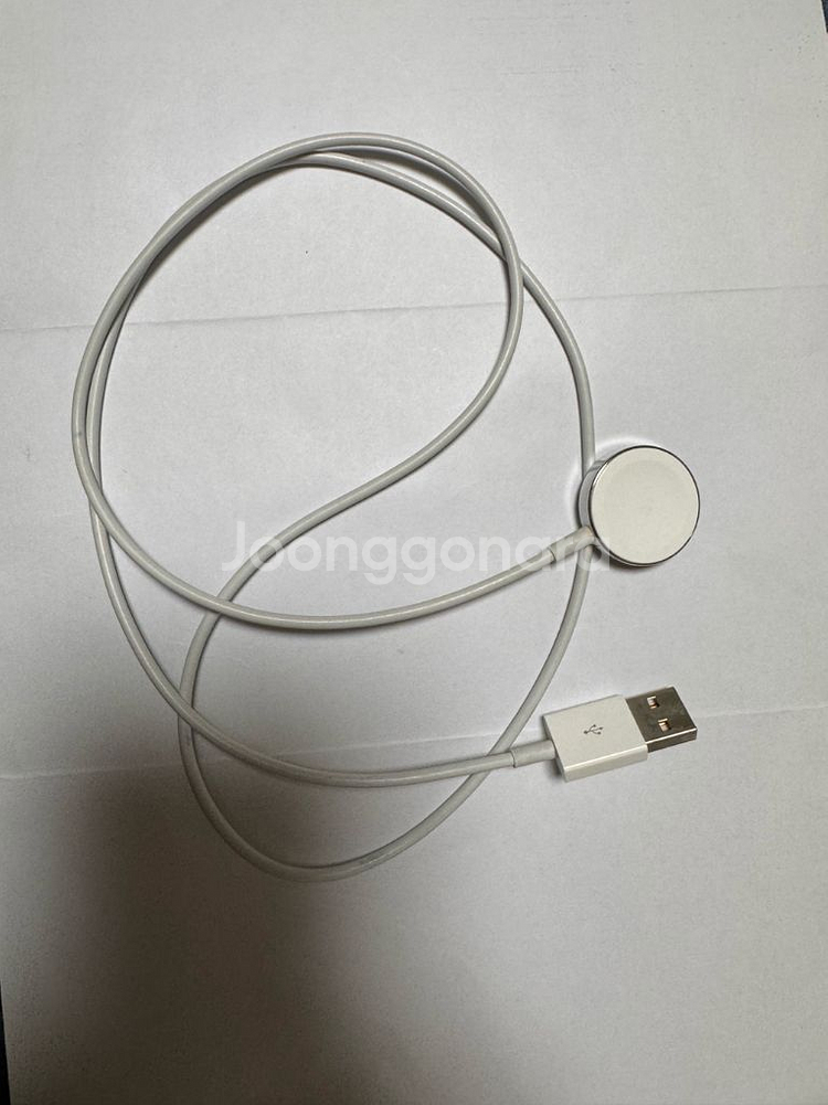 애플 정품 애플워치 충전 케이블--0