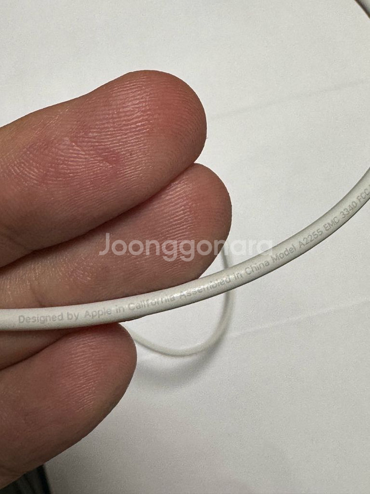 애플 정품 애플워치 충전 케이블--4