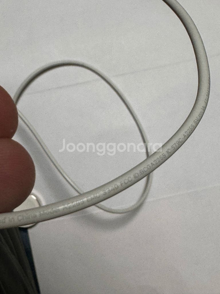 애플 정품 애플워치 충전 케이블--5