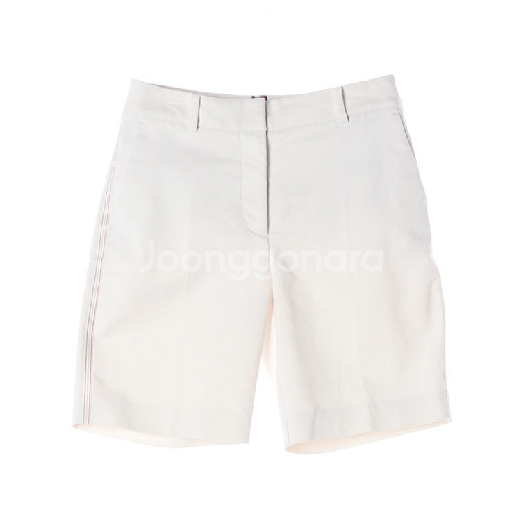 [XS]타미힐피거 아이보리 쇼츠 반바지 치노팬츠 면바지--0