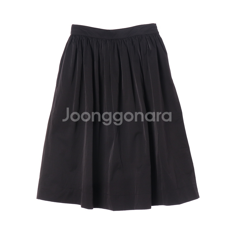 (새상품)[S]자라 블랙 벌룬 플레어스커트 치마--0