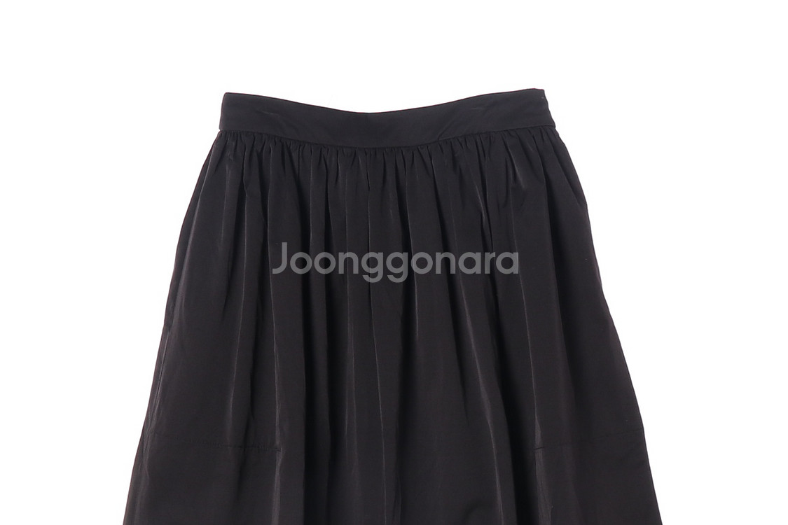 (새상품)[S]자라 블랙 벌룬 플레어스커트 치마--1