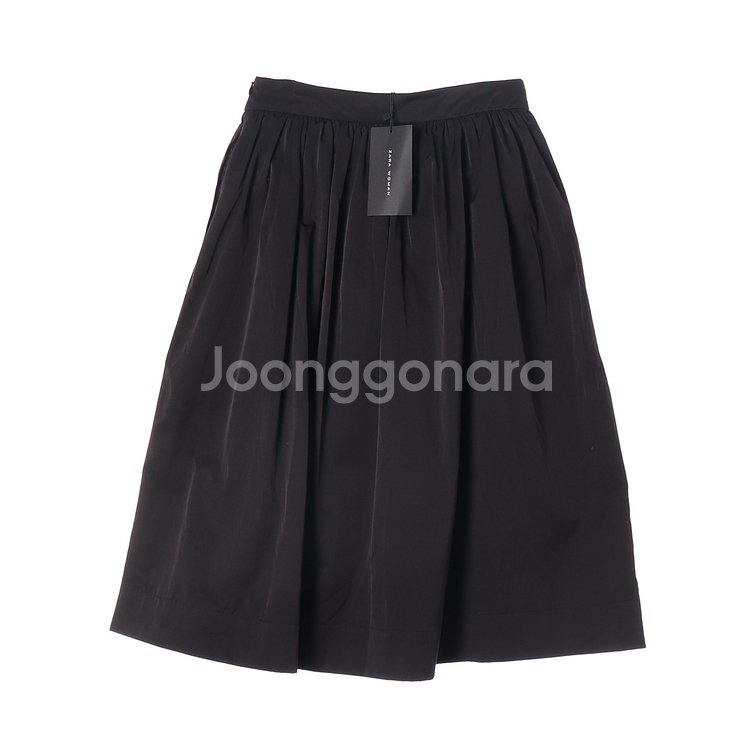 (새상품)[S]자라 블랙 벌룬 플레어스커트 치마--3