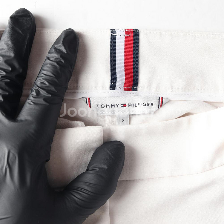 [XS]타미힐피거 아이보리 쇼츠 반바지 치노팬츠 면바지--4