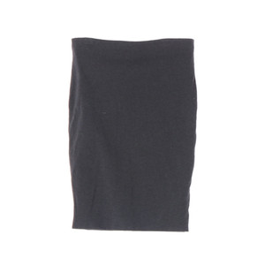 [M]자라 그레이 H라인 코튼 스커트 치마