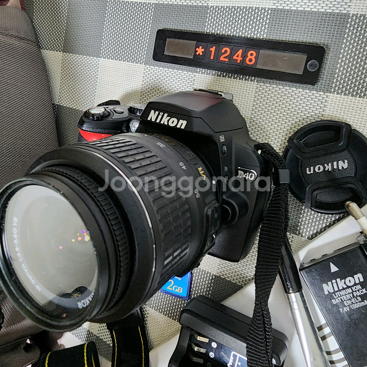 니콘 D40 디지털카메라 가방세트--2