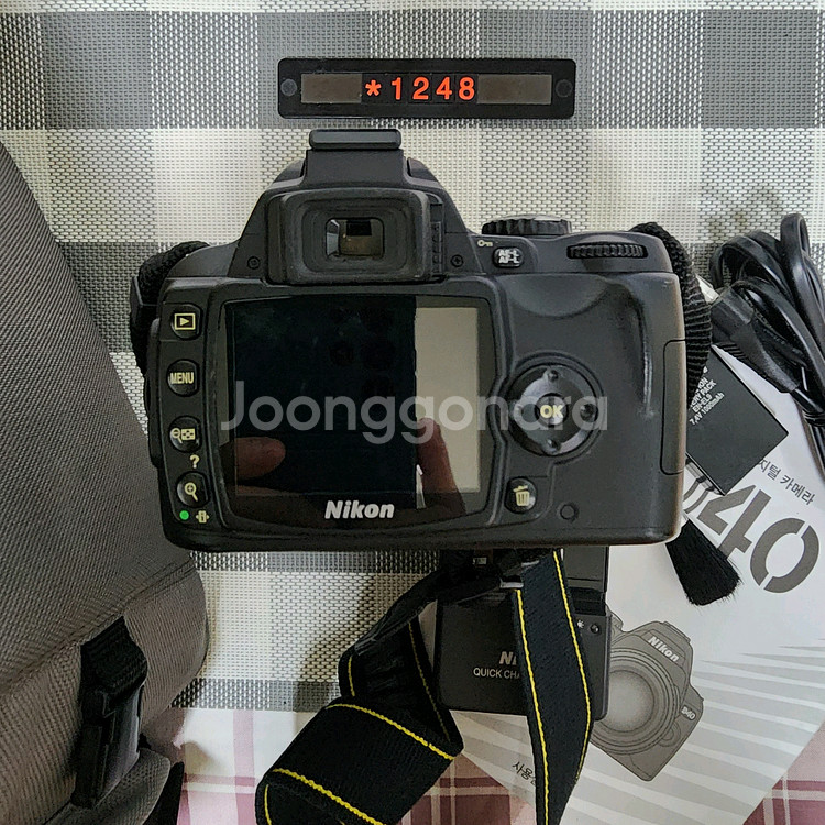 니콘 D40 디지털카메라 가방세트--4