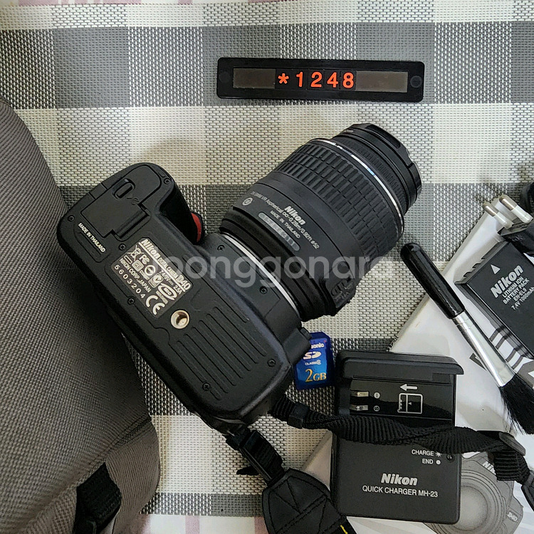 니콘 D40 디지털카메라 가방세트--5