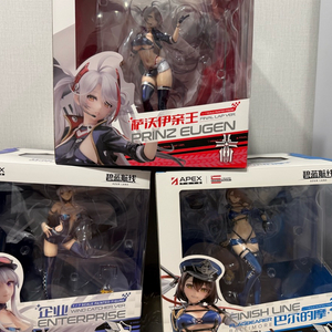 벽람항로 에이펙스 레이싱 3종 피규어 세트로 팝니다