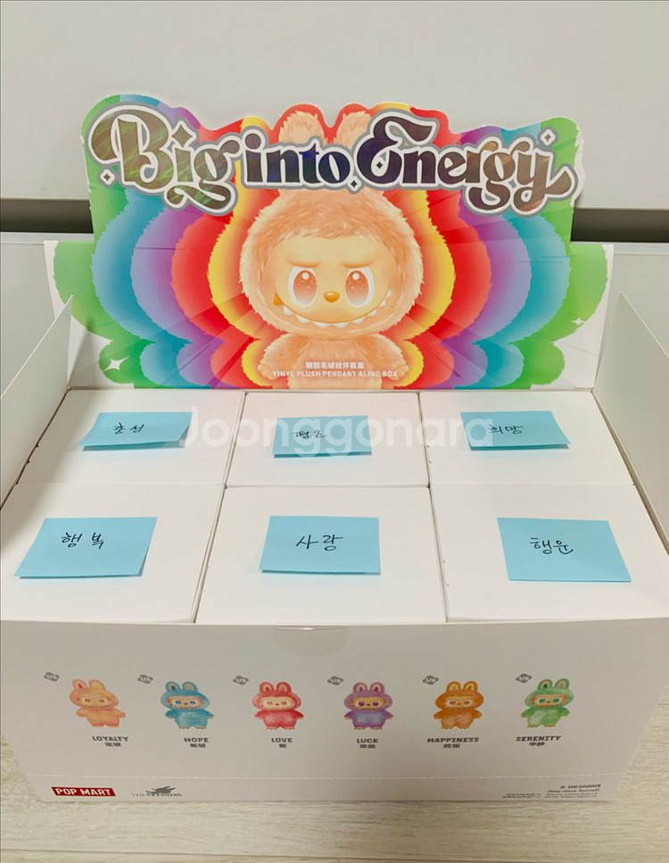 (단순개봉) 팝마트 라부부 하이라이트 새상품--1