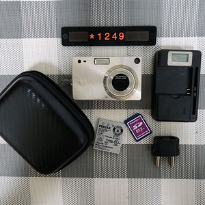 펜탁스 옵티오 S4 디지털카메라 파우치포함