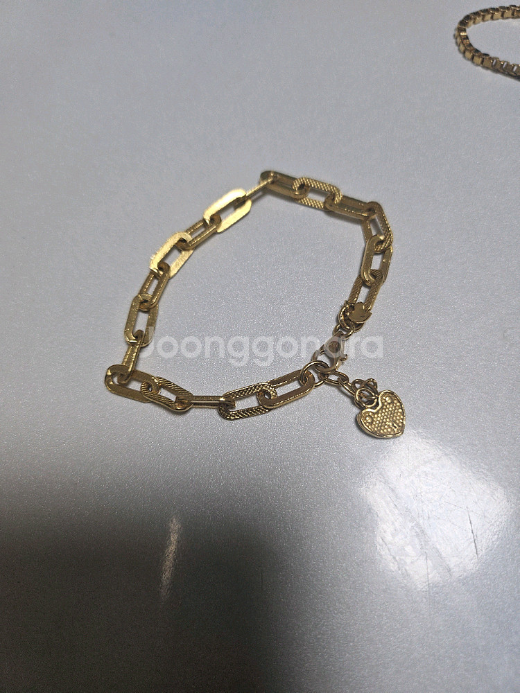 순금 5돈팔찌18k고리포함 급처ㅠ--0