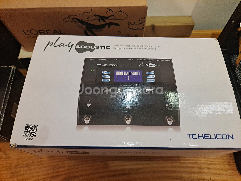 TC Helicon 보이스라이브 어쿠스틱 풋스위치 세트--5