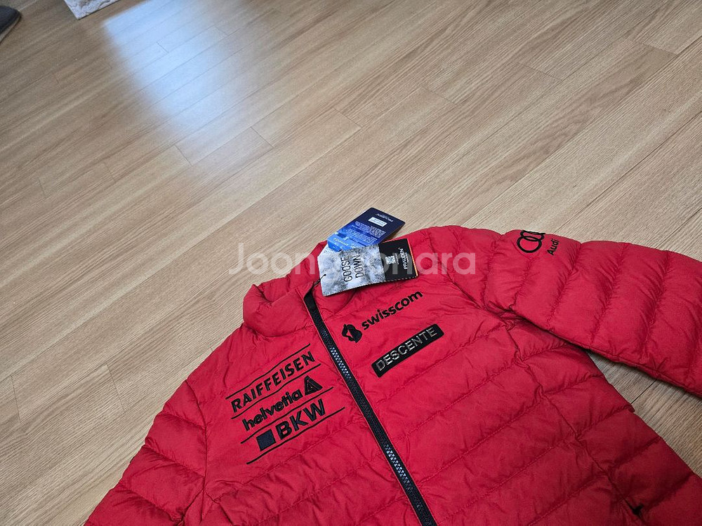 데상트 구스다운 패딩 점퍼 타이틀리스트--3