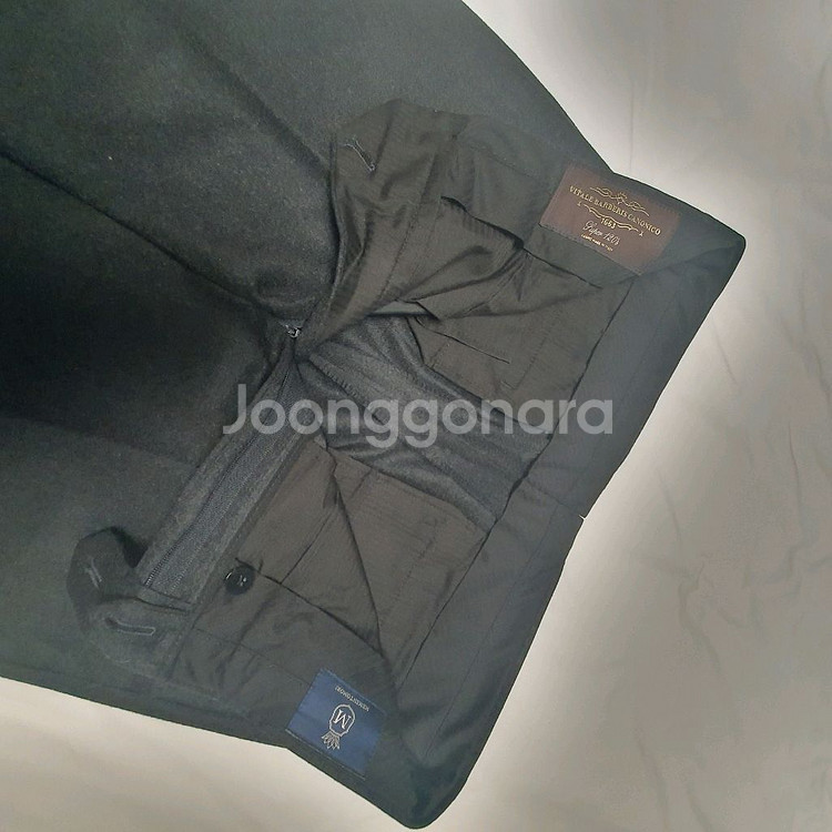 메멘토모리 까노니코 플란넬 그레이 팬츠 32사이즈--2