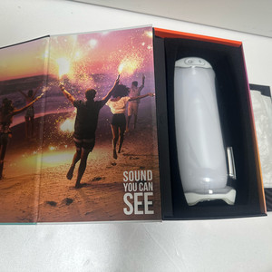 (박스 O)JBL Pulse4 정품 블루투스 스피커 화이트