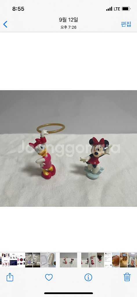 [몽땅가격]피규어 8개 디즈니 미키 닌텐도 닌자거북이--1