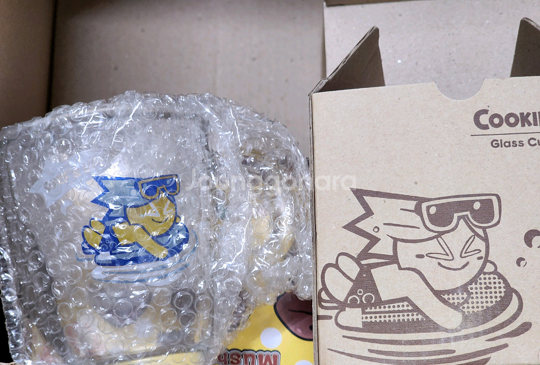 쿠키런 유리 머그컵 소다맛 쿠키--0