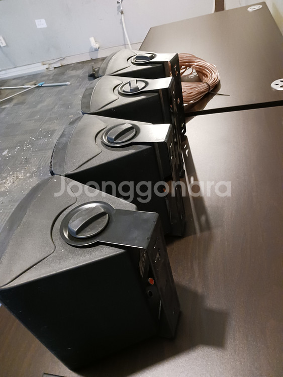 카페/교회/매징/펜션/레스토랑/마트용 USB 오디오 리시버 + 스피커 세트--3