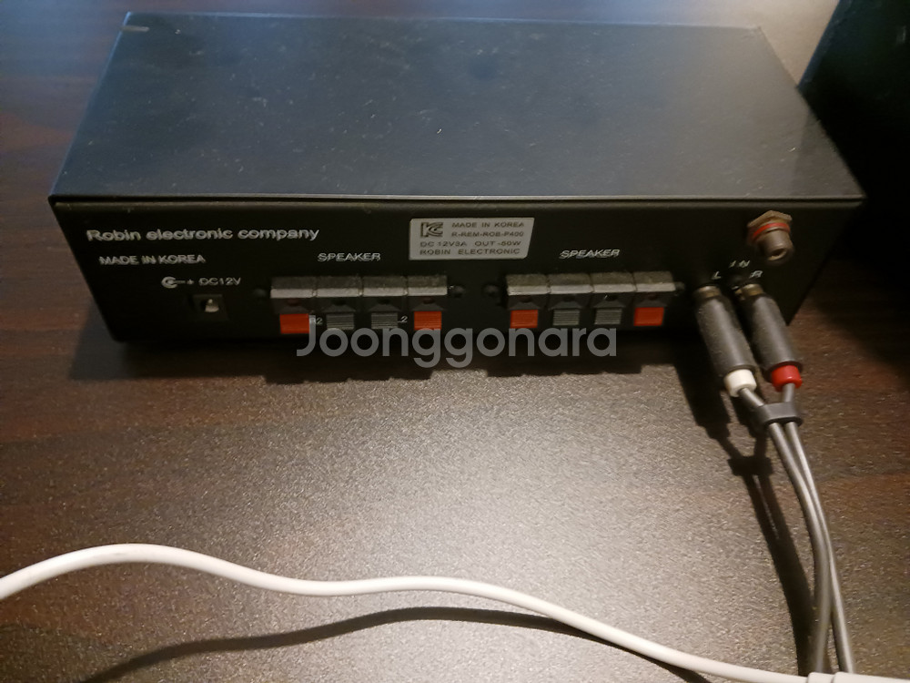 카페/교회/매징/펜션/레스토랑/마트용 USB 오디오 리시버 + 스피커 세트--4