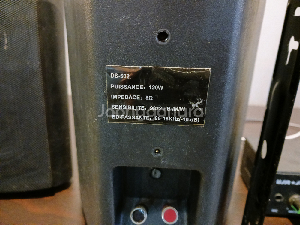 카페/교회/매징/펜션/레스토랑/마트용 USB 오디오 리시버 + 스피커 세트--6