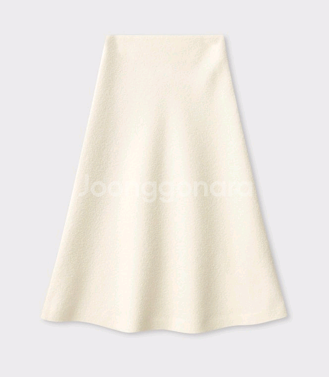 시에SIE 이네스 플레어 스커트 크림 XS--2