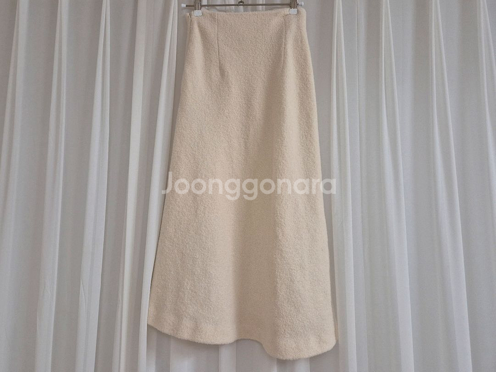 시에SIE 이네스 플레어 스커트 크림 XS--6