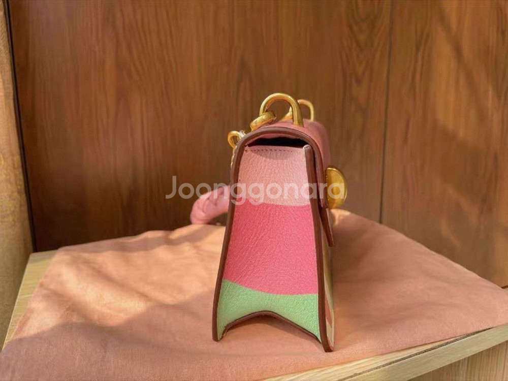 미우미우 꽃무늬 크로스백--3