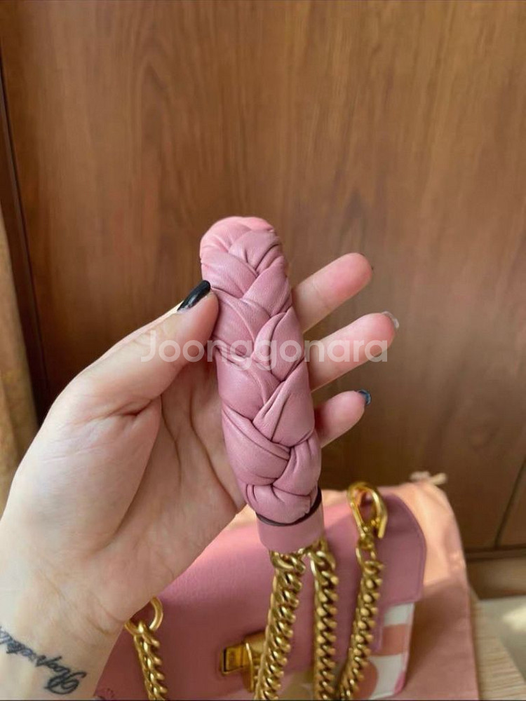 미우미우 꽃무늬 크로스백--6