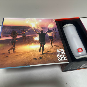 (박스 O)JBL PULSE4 정품 블루투스 스피커 화이트