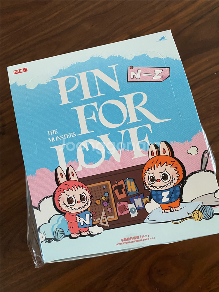 팝마트 라부부 내마음속 비밀번호 이니셜키링 N-Z--1