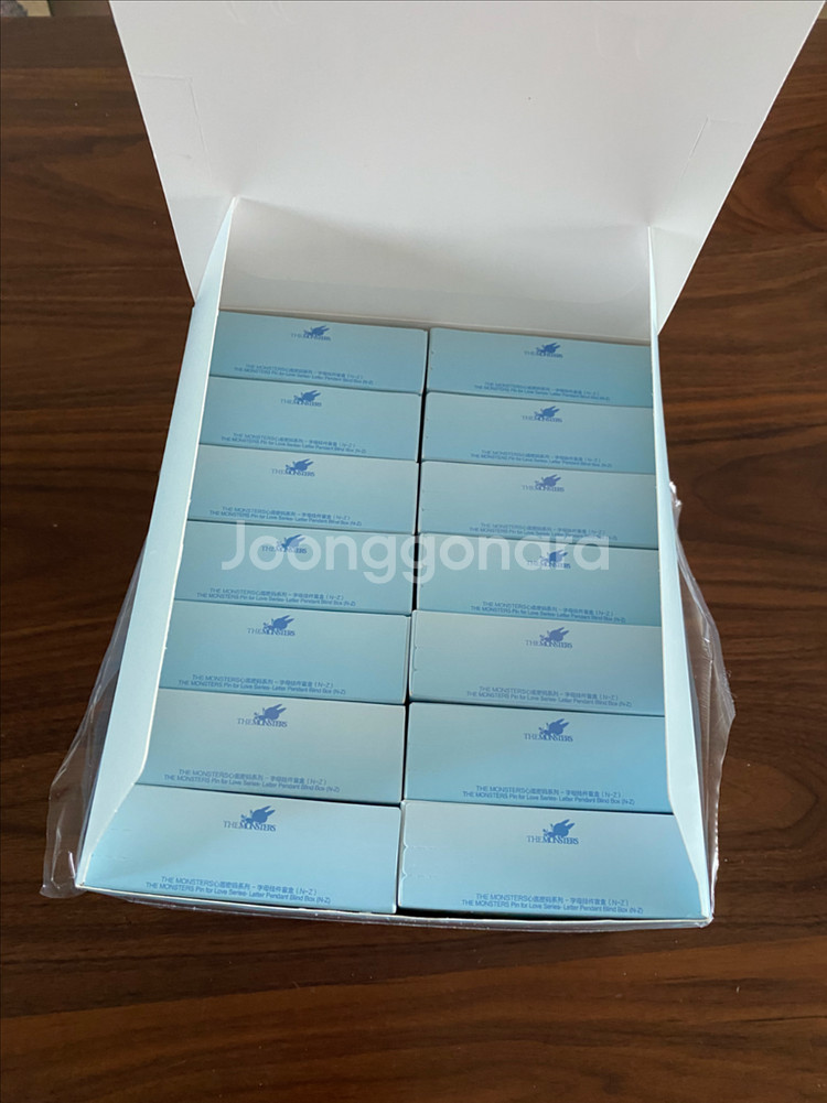 팝마트 라부부 내마음속 비밀번호 이니셜키링 N-Z--2