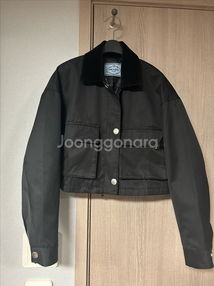 블랙크롭자켓 수입의류--0