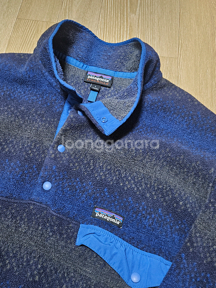 파타고니아 신칠라 플리스 후리스 맨투맨 아노락--1