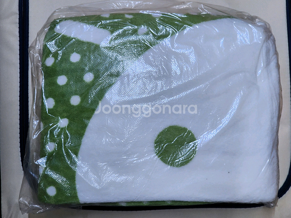 무한도전 무도리 담요 무릎담요 그린--0