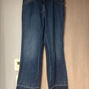 발렌티노 부츠컷 데님 정품