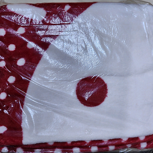 무한도전 무도리 담요 무릎담요 레드